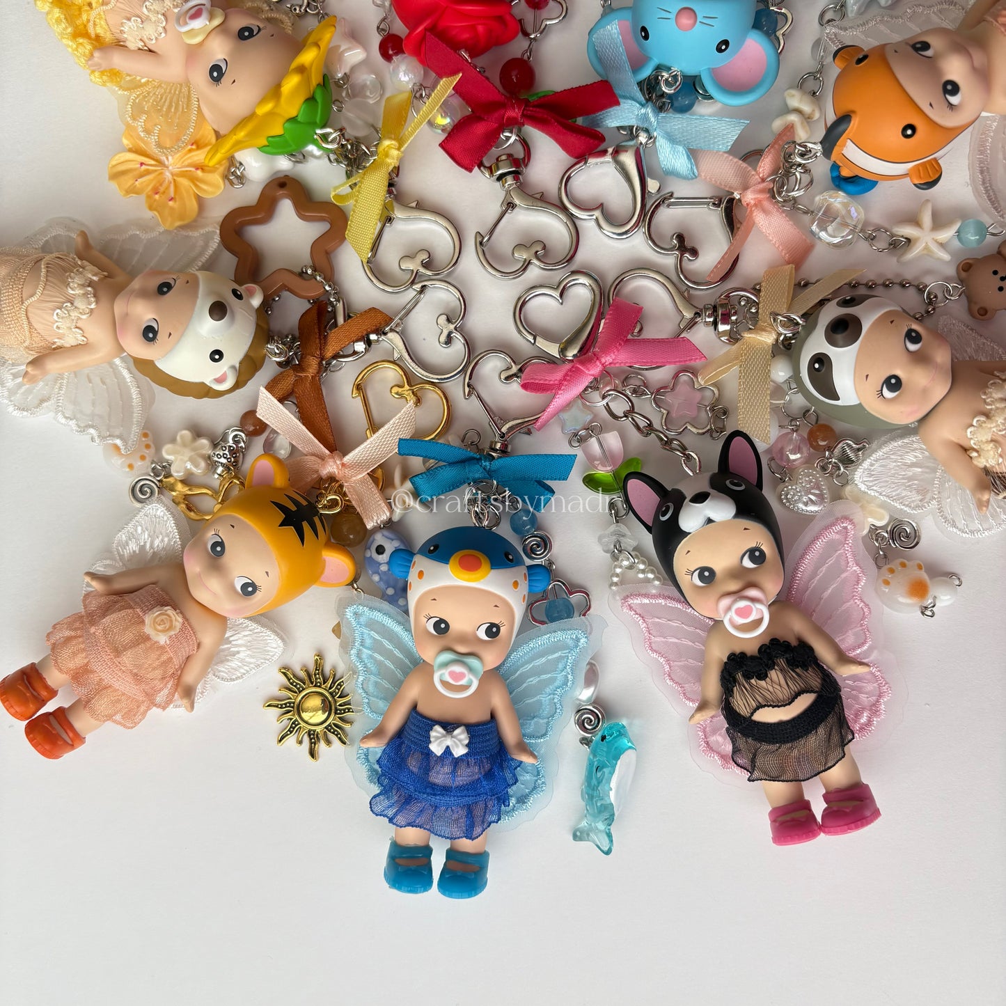 sonny angel fairy keychains