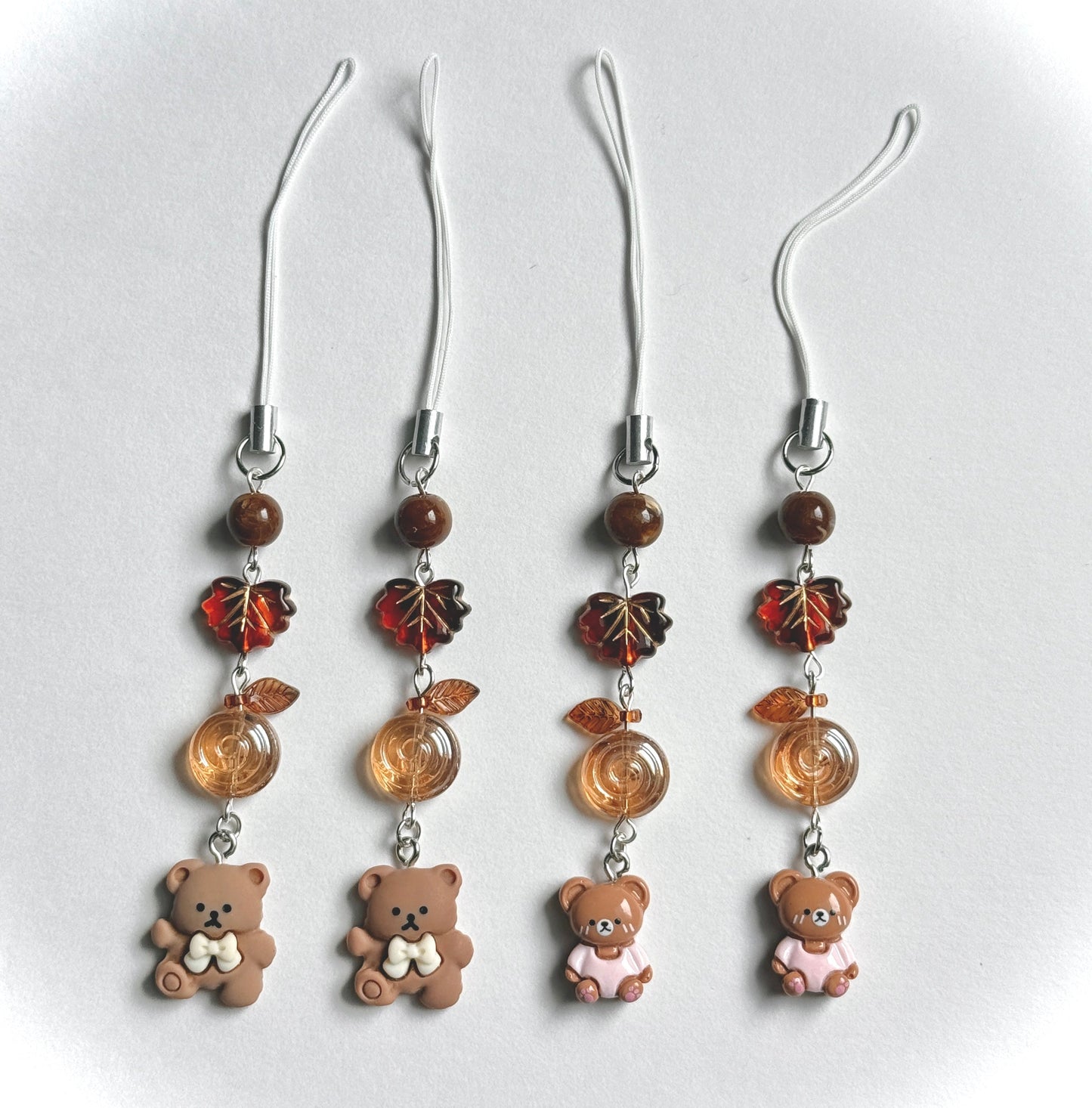 bear phone charms 🧸