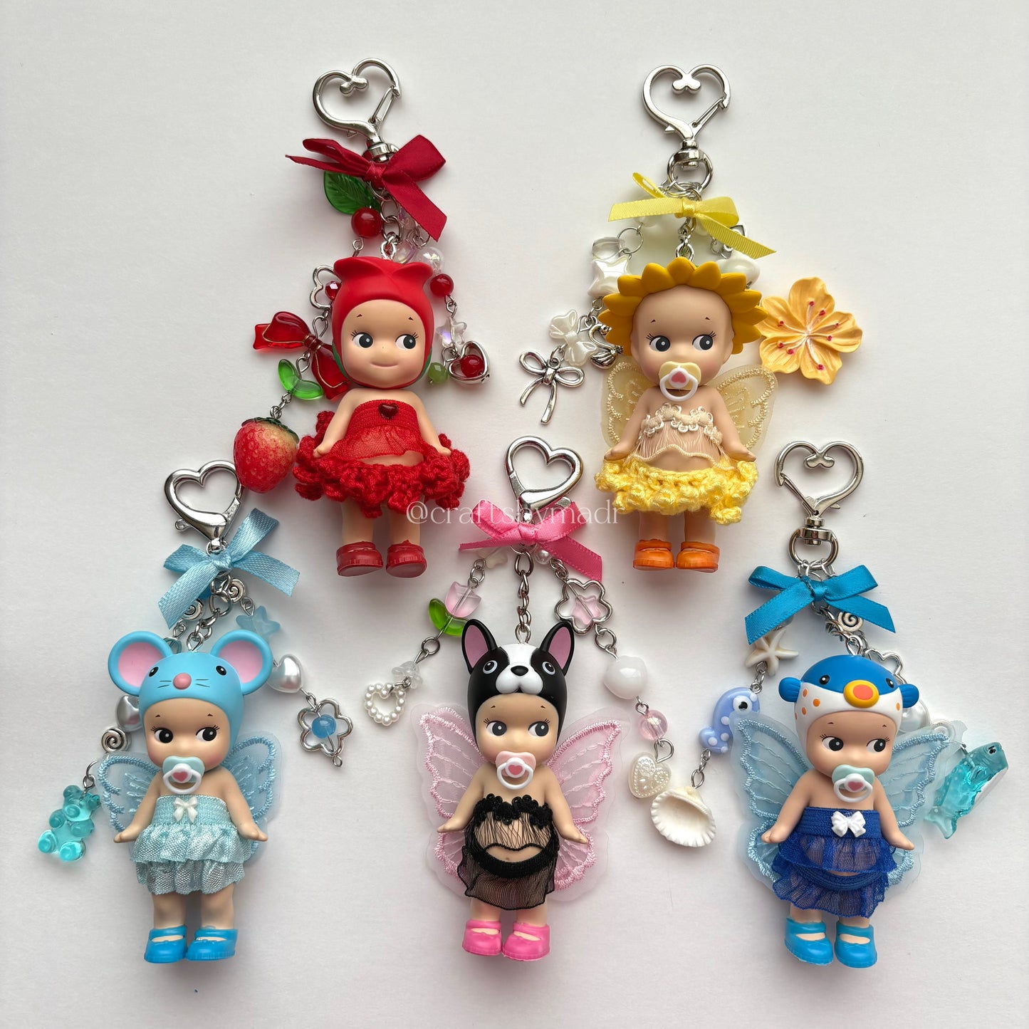 sonny angel fairy keychains