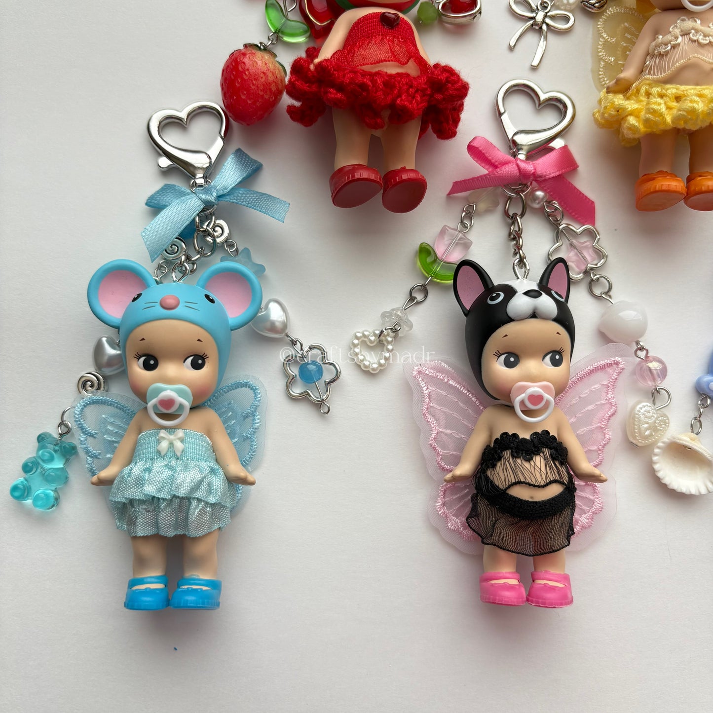 sonny angel fairy keychains