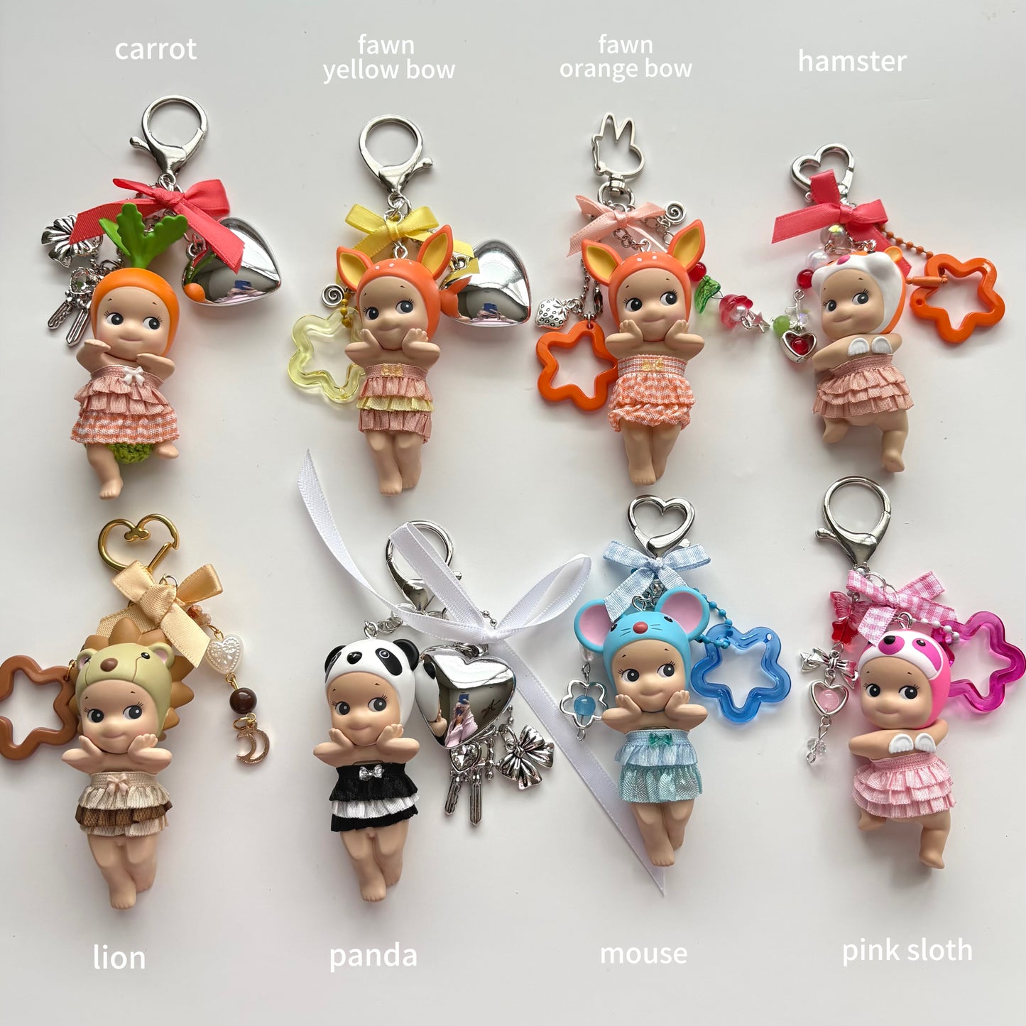 sonny angel hippers x keychains