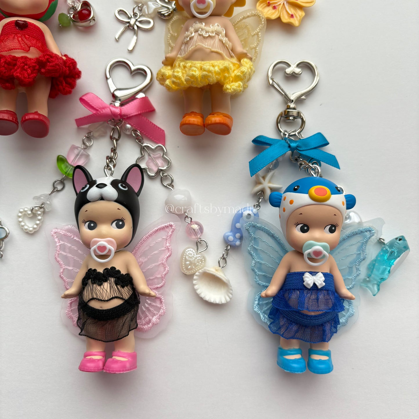 sonny angel fairy keychains