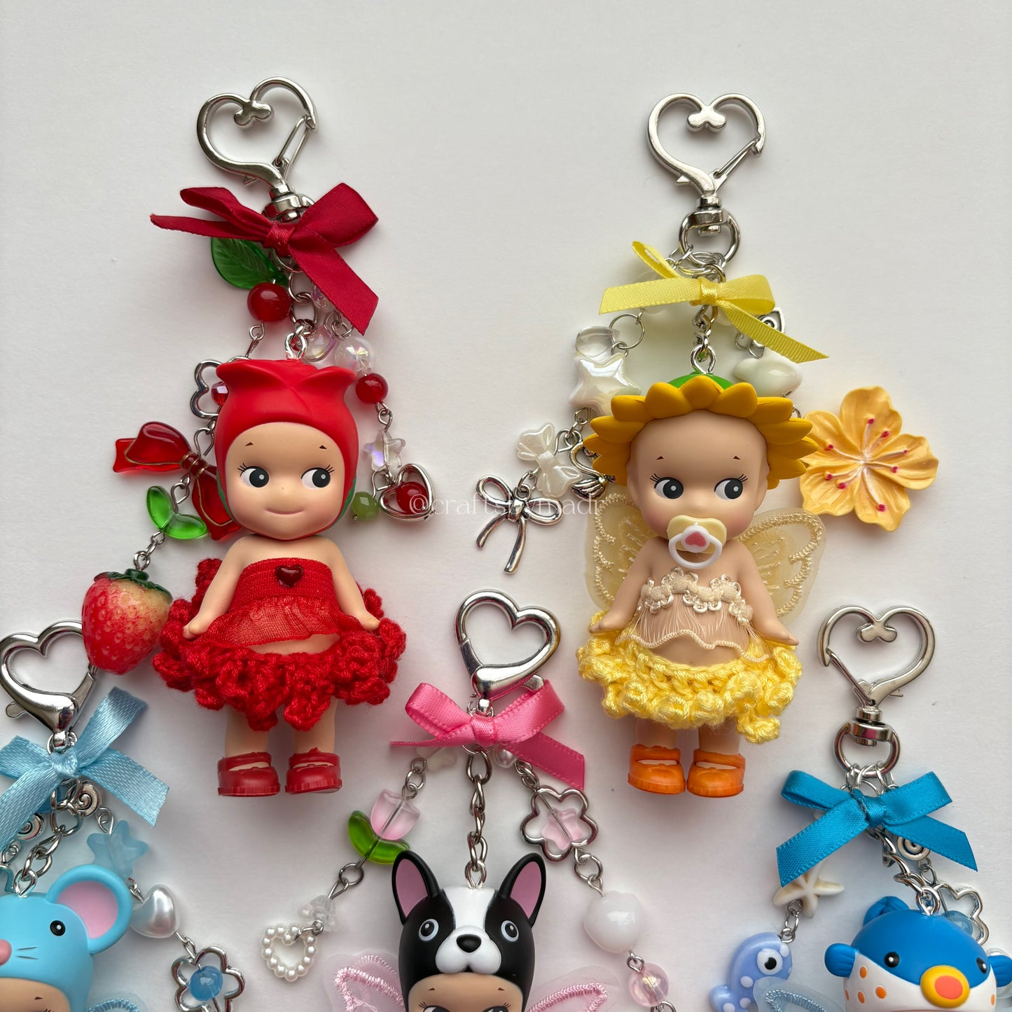 sonny angel fairy keychains