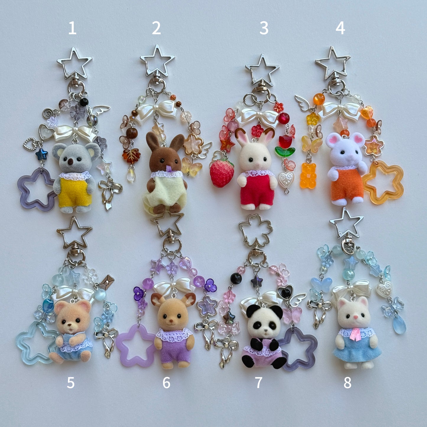 calico critters keychains ✨