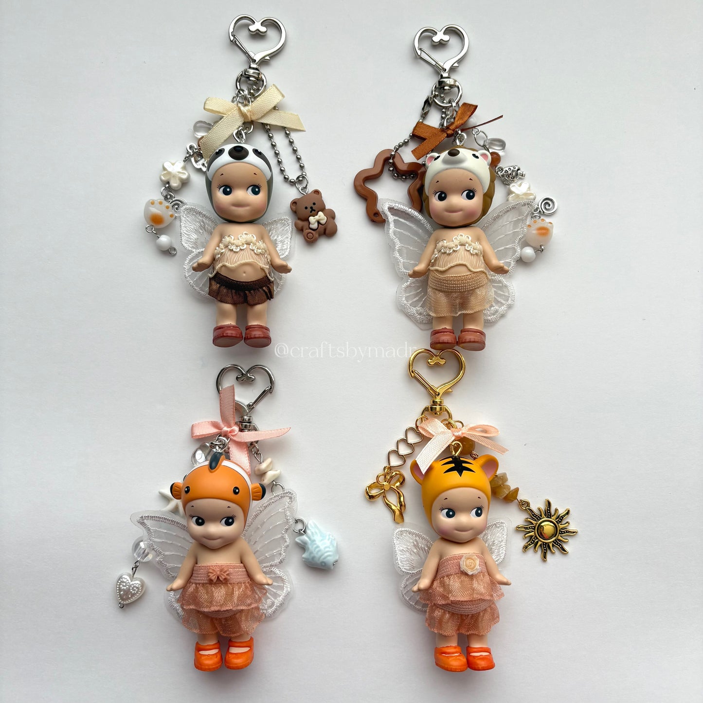 sonny angel fairy keychains