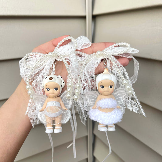 dainty sonny angel fairies keychains