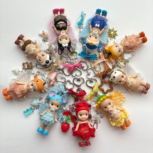 sonny angel fairy keychains